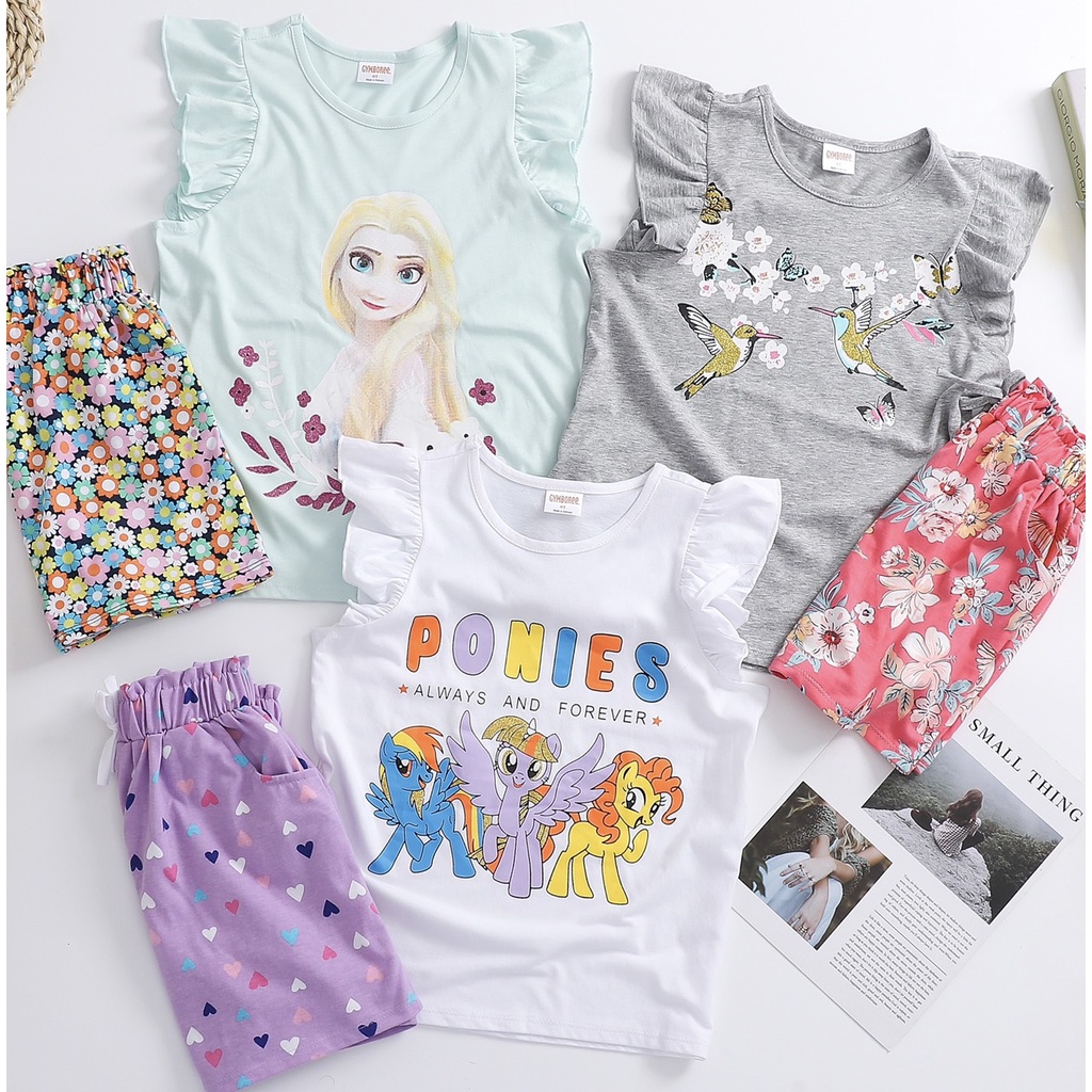 Bộ cotton Gymboree cánh tiên-HÀNG SALE KO ĐỔI TRẢ