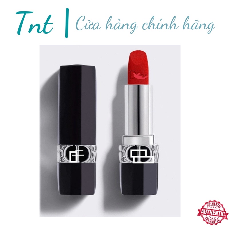 Son môi Lì Dior Rouge Cao Cấp Sang Trọng fullsize 3.5g