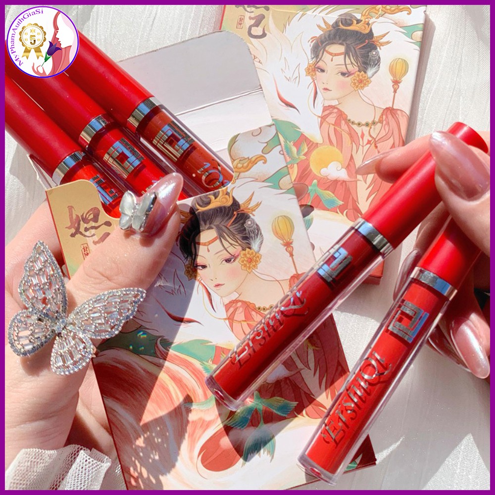 Set son 5 cây muge leen cô gái meyoco retro matte liquid | BigBuy360 - bigbuy360.vn