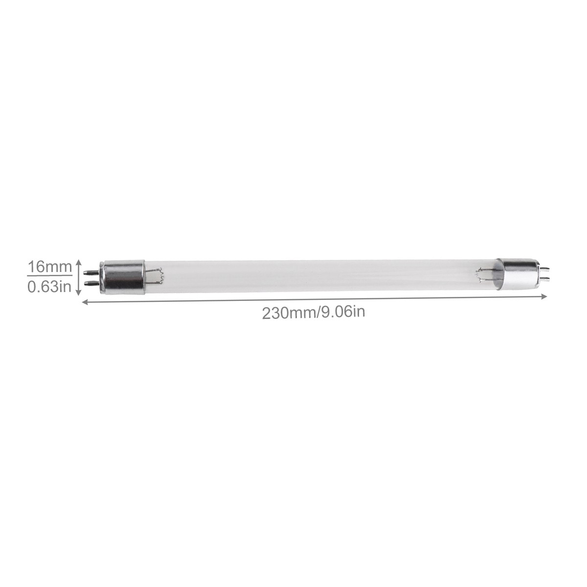Bóng đèn khử trùng bằng tia cực tím UV 6W G6 254nm | BigBuy360 - bigbuy360.vn