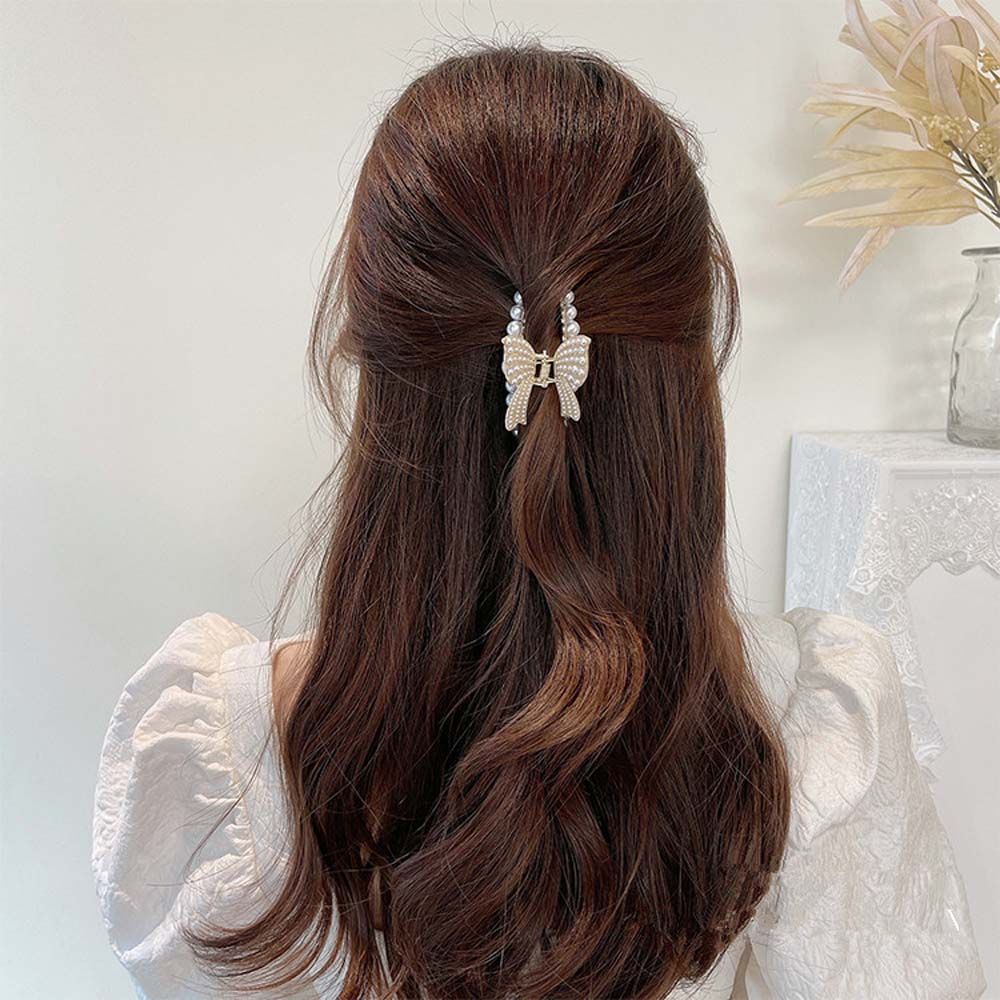 Kẹp tóc hình bướm phong cách Hàn Quốc sang trọng dành cho nữ