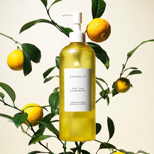 Dầu Tẩy Trang Chiết Xuất Juja Làm Sáng Da Graymelin VITA-YUJA Cleansing Oil 400ml