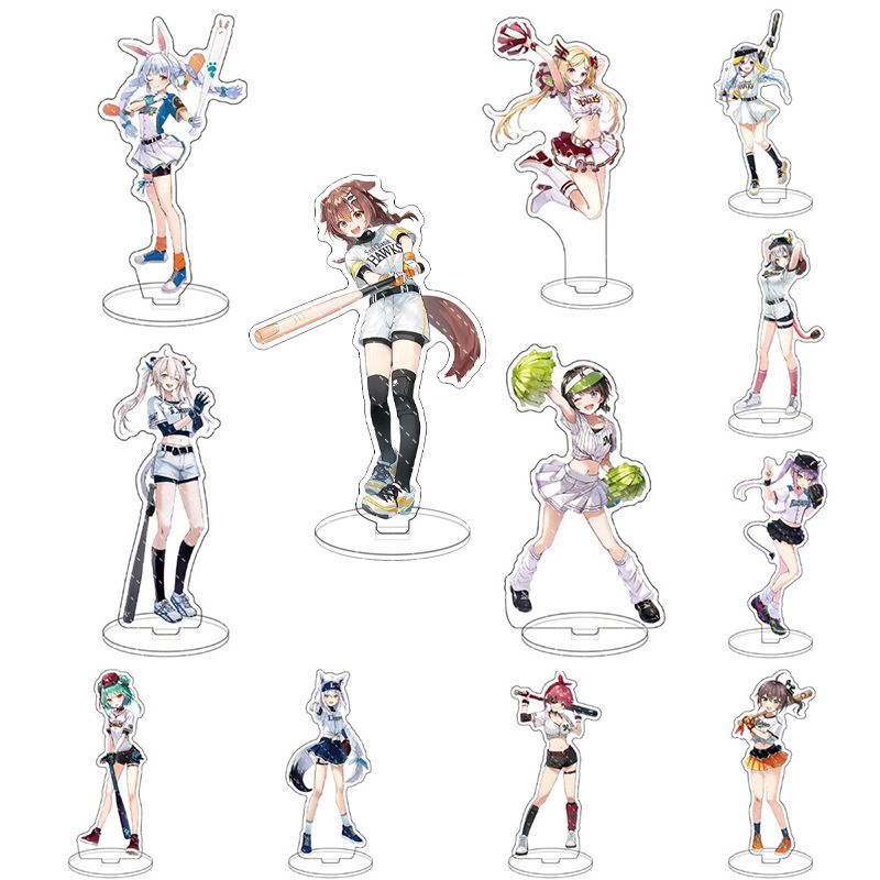Hololive Acrylic Stand Figure Aqua Akai Shirakami Pekora Natsuiro Inugami Sakura Anime holiday gift