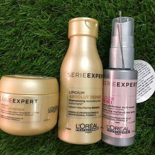 Bộ kit gội xã xịt dưỡng phục hồi LOREAL