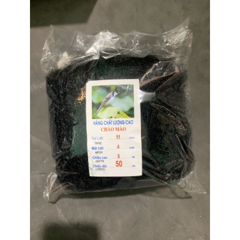 Lưới Bắt Chim dài 30m hàng loại 1 bắt CHÀO MÀO, CHÒE, MI, KHỨU, SÁO, cu gáy giá siêu rẻ - vip bdshad8