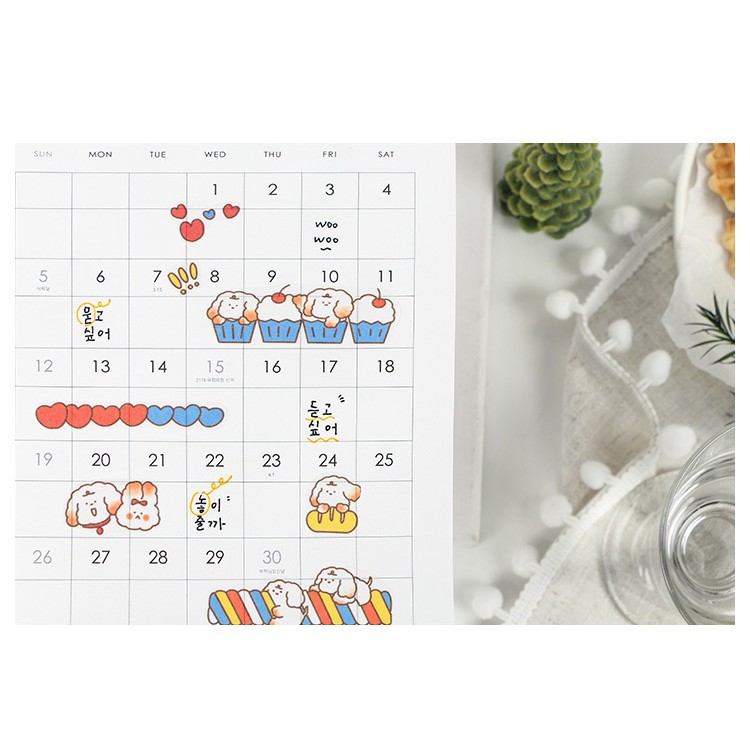 Miếng Washi Họa Tiết Hình Thú Xinh Xắn