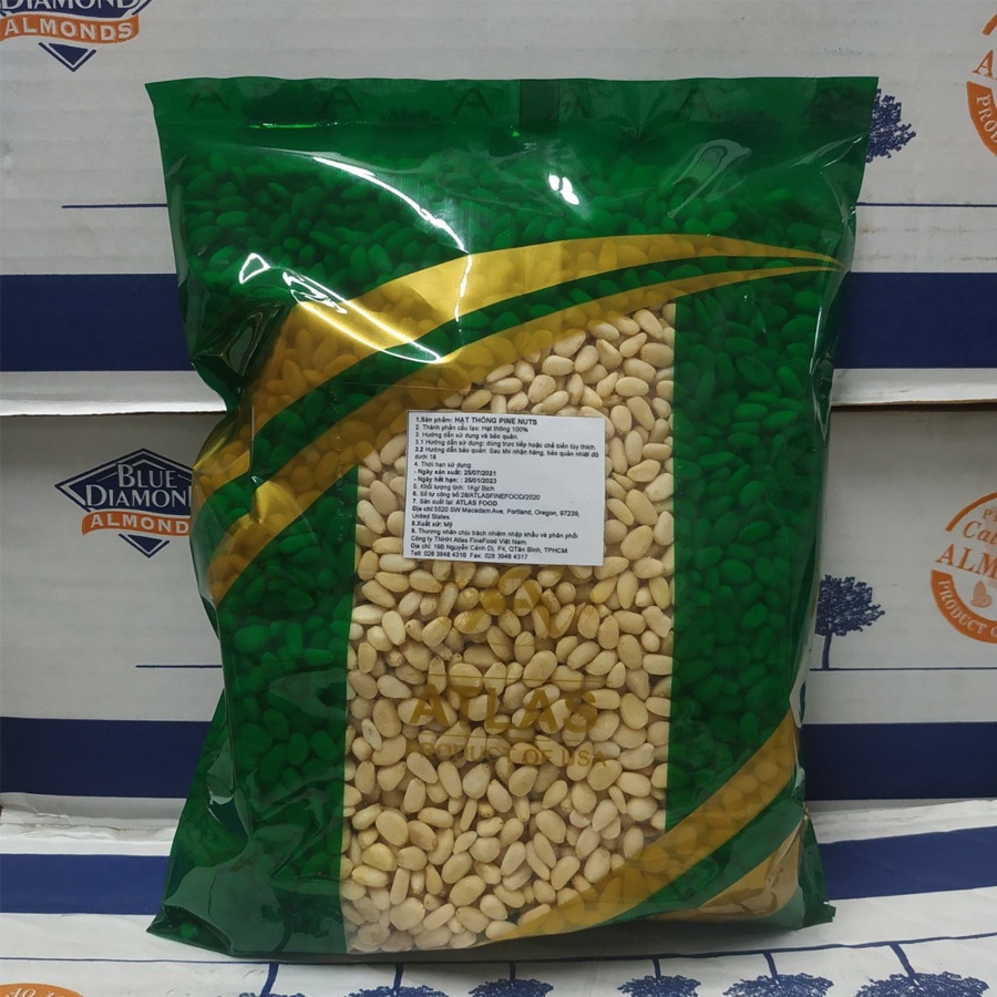 Hạt dinh dưỡng Hạt thông Mỹ Nutri Garden Pine nuts (265g)