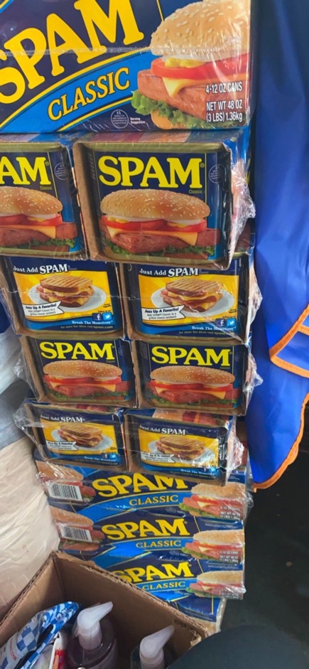 Thịt hộp Spam 25% Less Sodium Mỹ