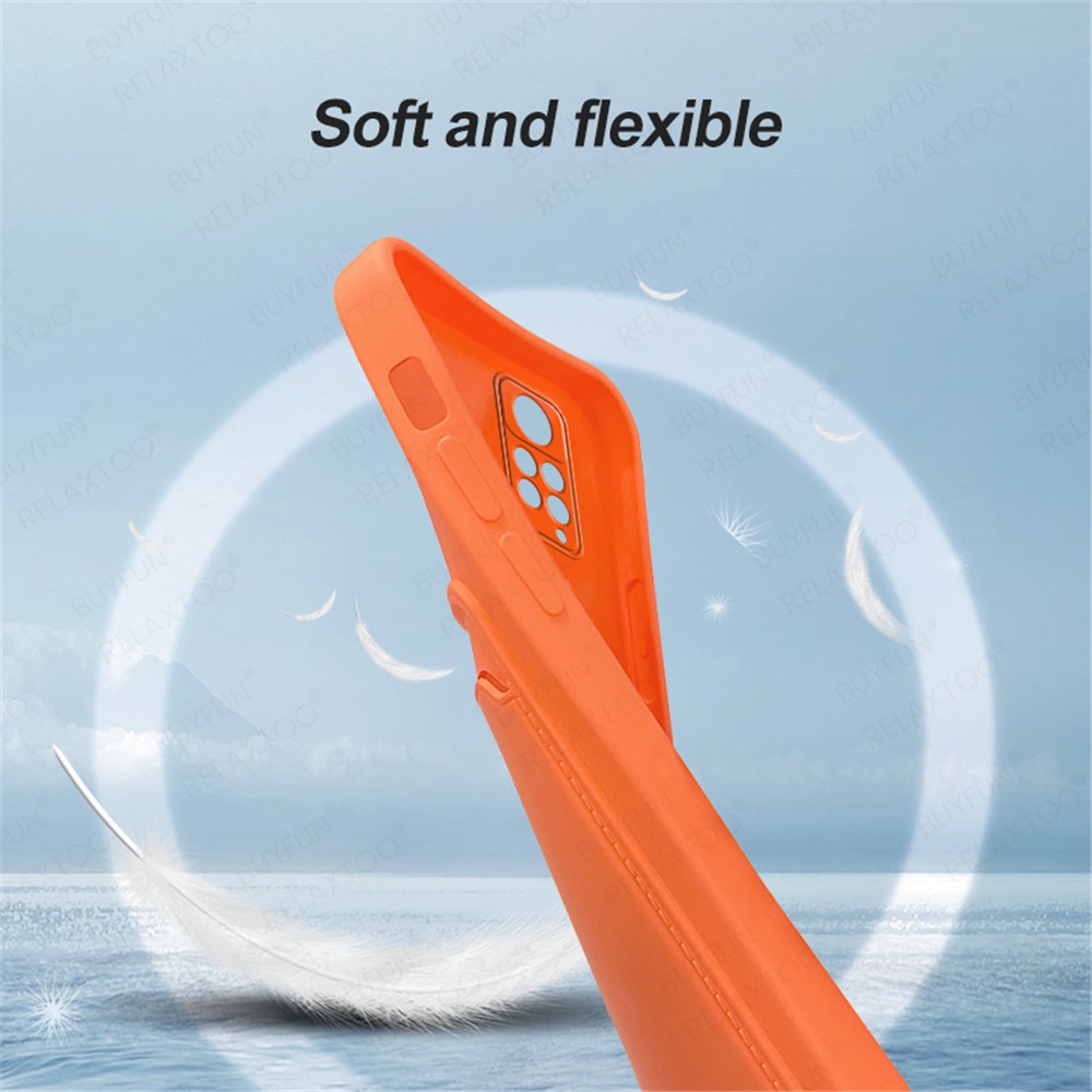 Ốp Điện Thoại Silicone Mềm Tích Hợp Ví Đựng Thẻ Cho Xiaomi Redmi Note 11 4G Note11 Pro 11Pro 5G Not 11S