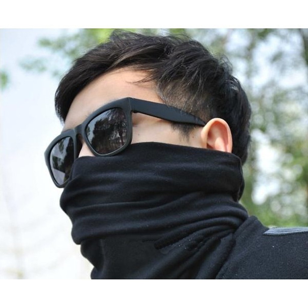 Bộ Khăn Trùm Đầu Ninja Fullface Kiêm Khẩu Trang Chống Nắng, Chống Bụi