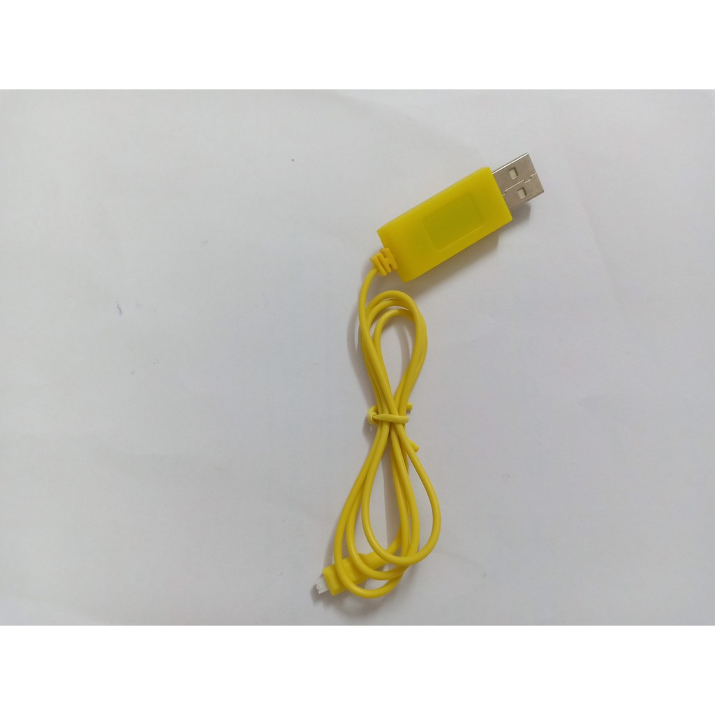 Xuongpin.vn Cáp sạc 3.7V chân răm trắng cho máy bay điều khiển hàng chất lượng cao giá thành cực tốt Hàng mới 100%