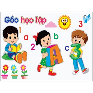 Bộ tranh góc mầm non