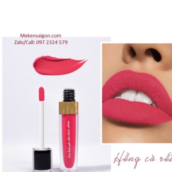 COMBO SON KEM GẤC DỀN MẸ KEN- MÀU HỒNG CÀROT, HỒNG NUDE, HỒNG ĐẤT