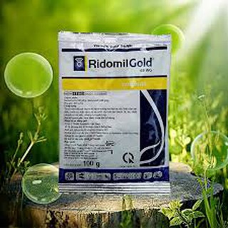 Chế phẩm trừ bệnh Ridomil Gold 68WG 100g cho phong lan, hoa hồng