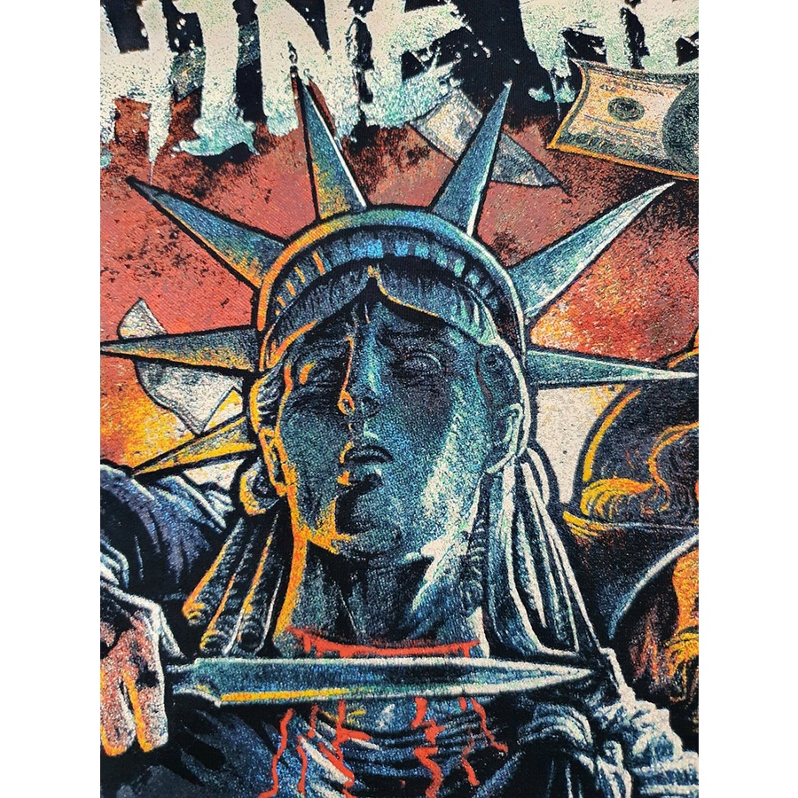 Áo Thun Unisex Nam Nữ Machine Head In Lụa Đẹp Vải Cotton Cao Cấp Fom Mỹ Local Brand MVR Phong Cách Rock Band tee | BigBuy360 - bigbuy360.vn