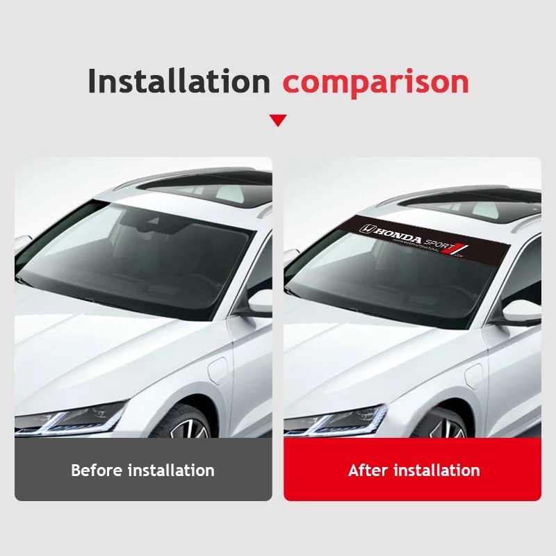 Tem  dán  kính  lái chống nắng ô tô Honda