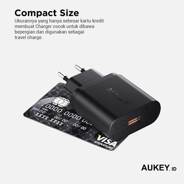 Cốc Sạc Nhanh Aukey Cổng Usb 3.0 Pa-T9