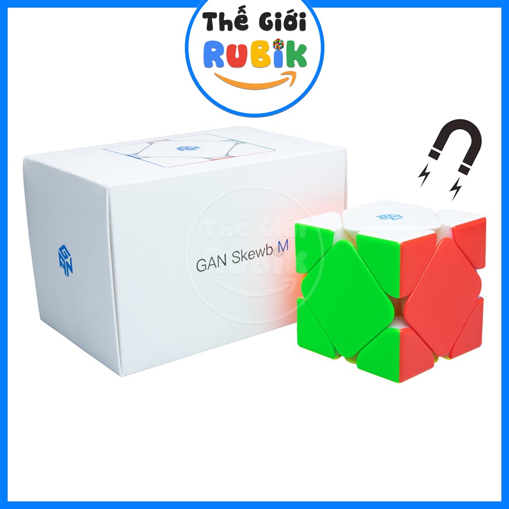 ✅ Rubik GAN Skewb M Cao Cấp Full Nam Châm Cao Cấp Vip Pro | Thế Giới Rubik