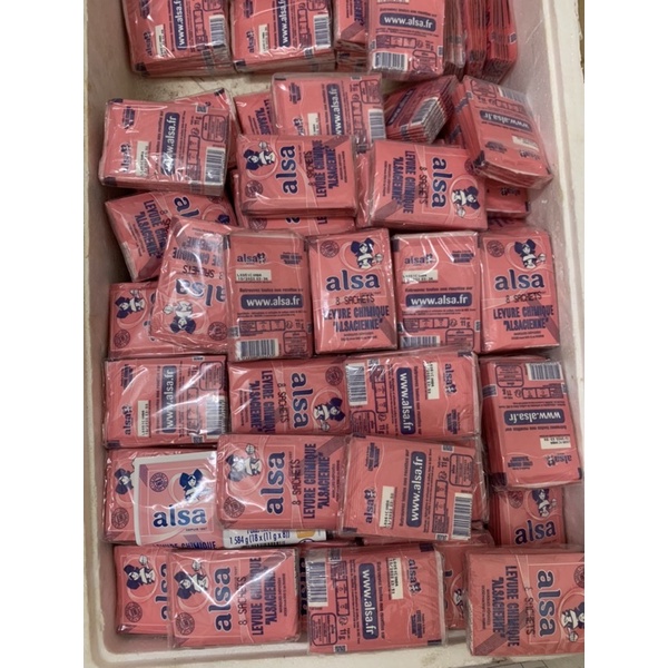 Bột Nở Alsa 11gr - Set 8 gói