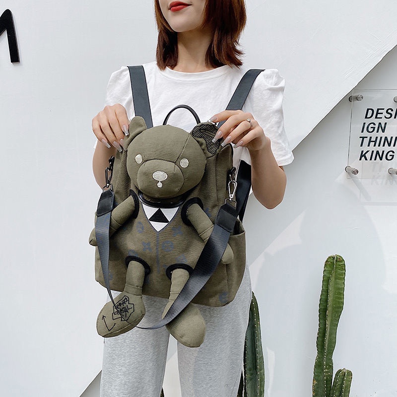 Balo Vải Canvas In Hình Chuột Mickey Thời Trang 2022 Dành Cho Nữ