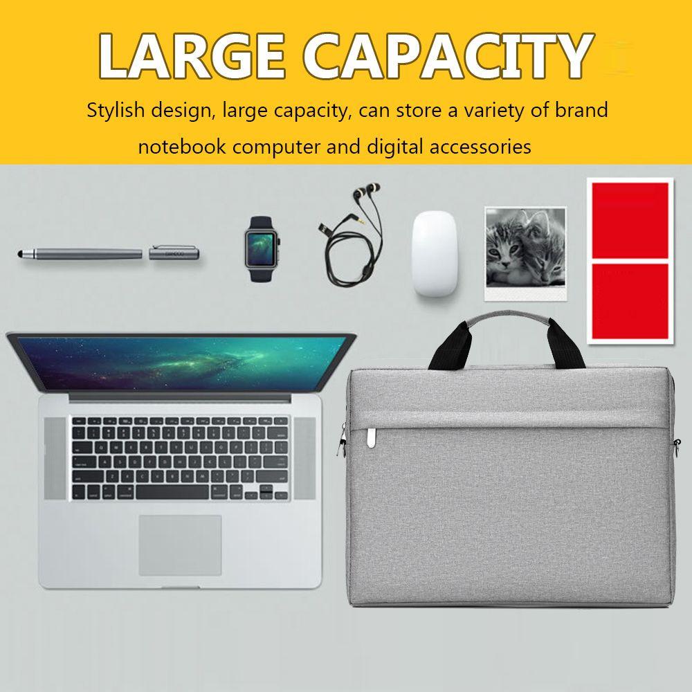 .Túi Đựng Bảo Vệ Laptop 15.6 inch Siêu Mỏng Sức Chứa Lớn Cho HP Dell Lenovo