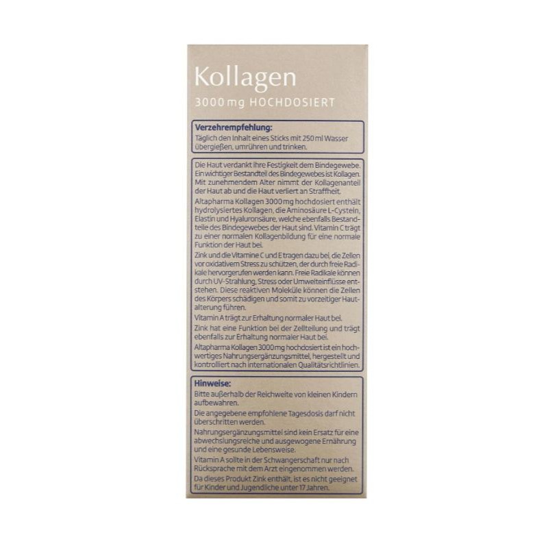 Collagen Altapharma liều cao 3000mg hàng Đức [có bill mua] | BigBuy360 - bigbuy360.vn