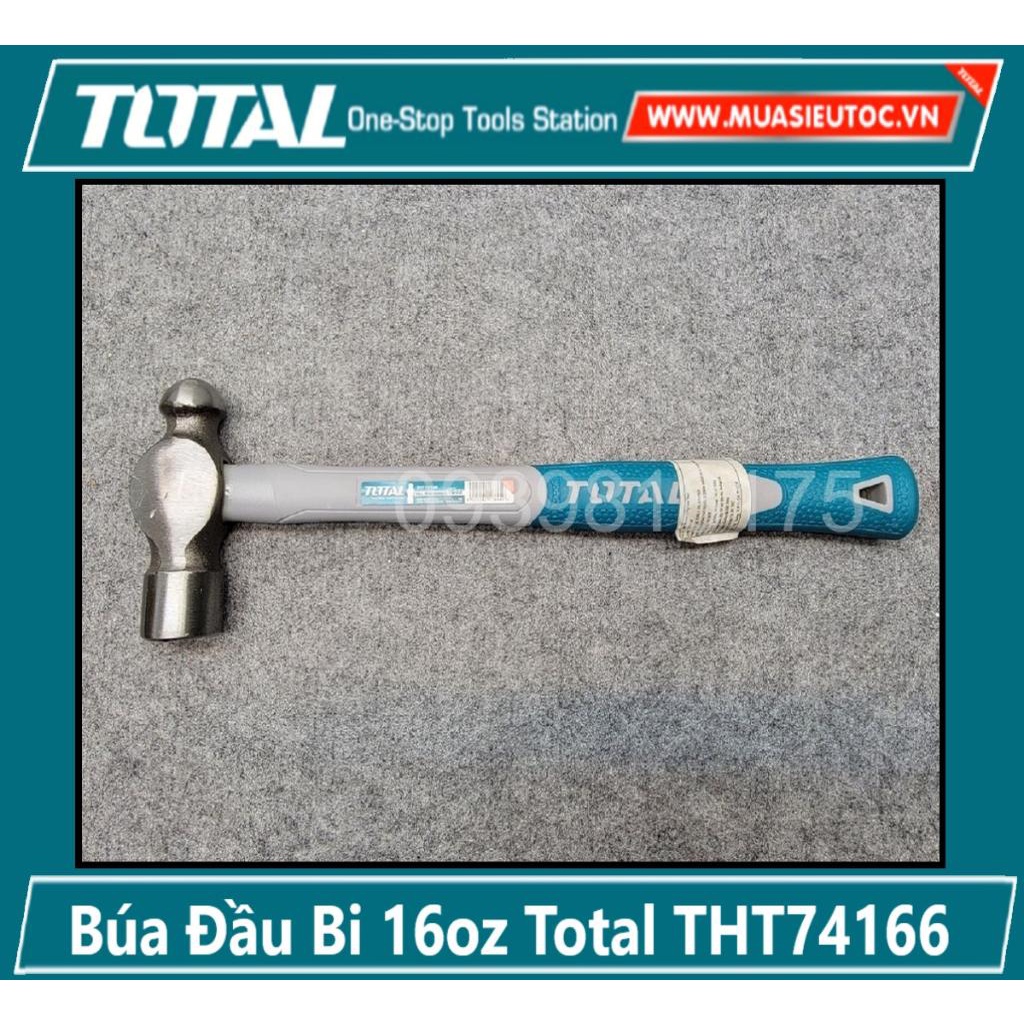 ĐỒ NGHỀ TOTAL Búa Đầu Bi 16oz (450gr) Total THT74166