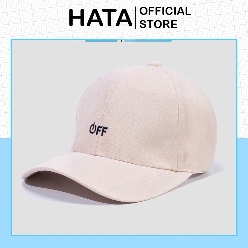 Mũ Lưỡi Trai UNISEX Thêu Chữ OFF 419 Chất Nhung Cao Cấp - Hata24h