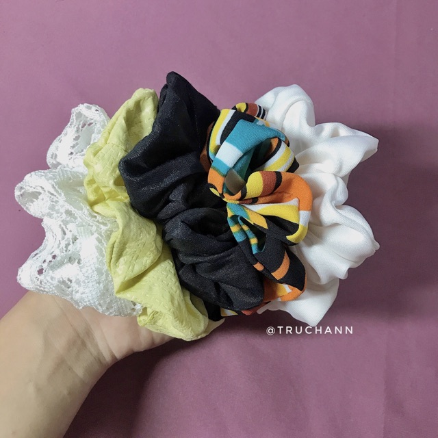 SỈ DÂY BUỘC TÓC VẢI SCRUNCHIES GIÁ RẺ