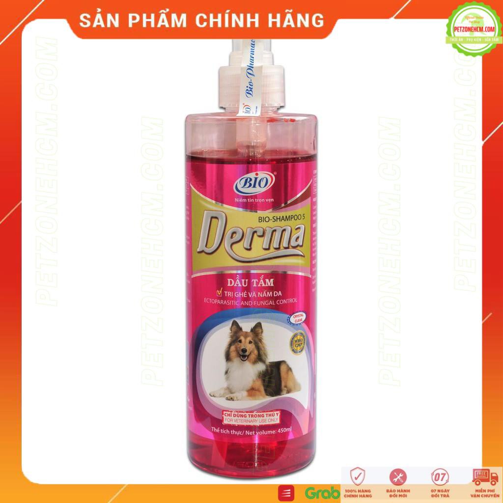 ✖✌Sữa tắm cho chó mèo 🏆 FREESHIP 70K ️🏆 Bio Derma 450ml ️trị ghẻ do Sarcoptes|Demodex|bọ chét|nấm da1