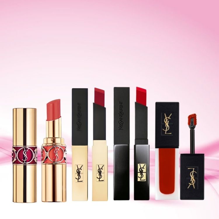 Son YSL Rouge Pur Couture The Slim, YSL Rouge Volupte Shine Full Size Hàng Chính Hãng