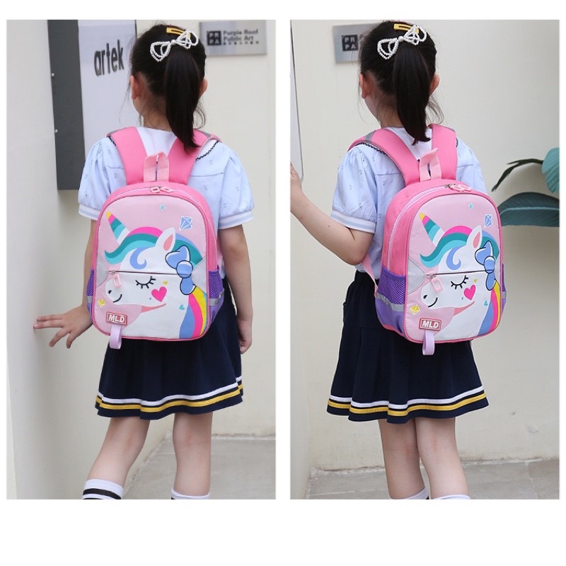 Balo Haona cho bé 4-6 tuổi KT 33x26x11  đi học