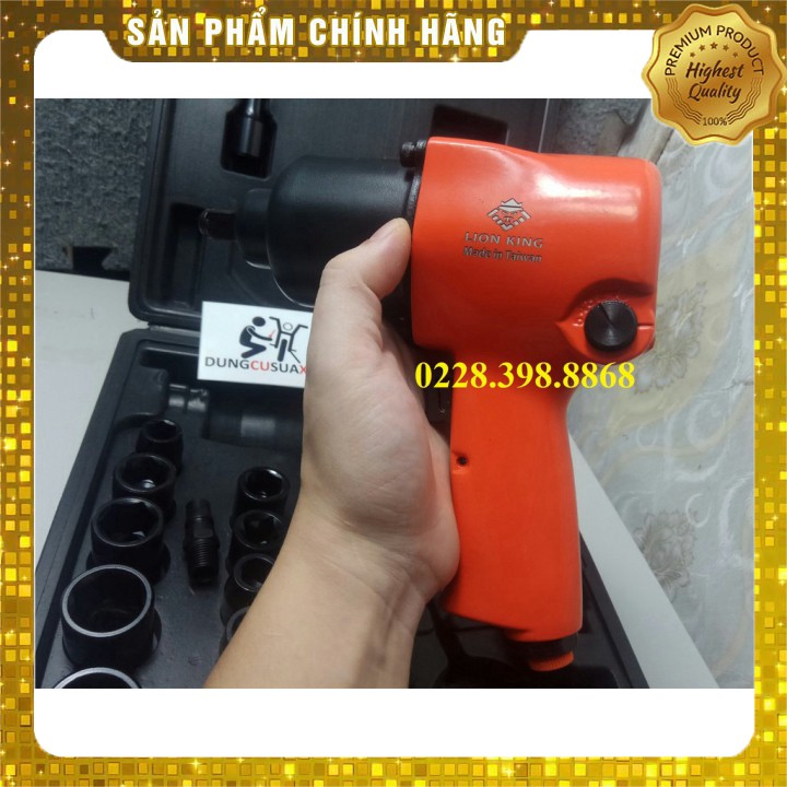 [HÀNG CHÍNH HÃNG] [ ẢNH THẬT]   SÚNG BẮN ỐC 1/2 - 2 BÚA LIONGKING CAM CÓ KHẨU  [CHO KHÁCH XEM HÀNG]