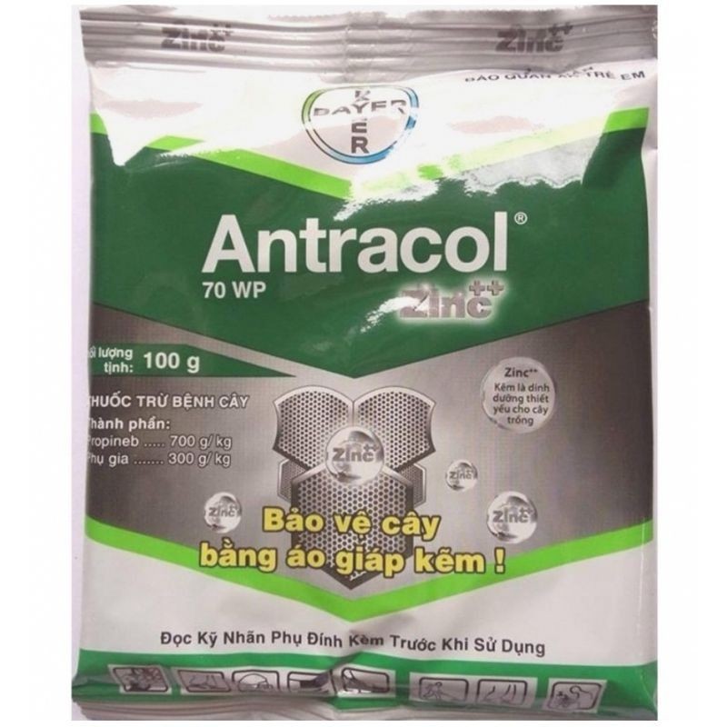 Thuốc Trừ Bệnh Cây Trồng ANTRACOL 70WP - 100g