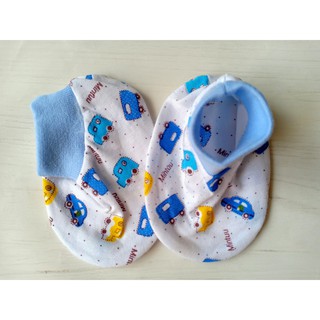 Set 2 Đôi bao chân Bo Bông Mintu cho bé sơ sinh