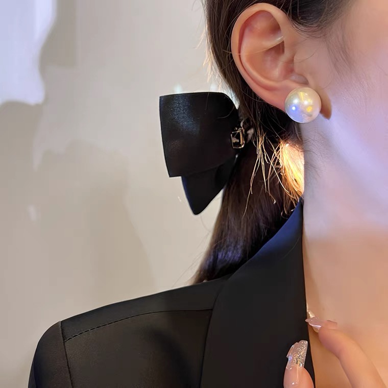 Đôi Bông Tai Ngọc Trai Thời Trang Cho Nữ 925