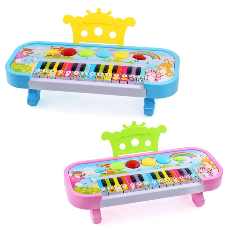 đàn piano có nhạc - chất lượng cao - hỗ trợ bé tập đàn (MB201-3342)