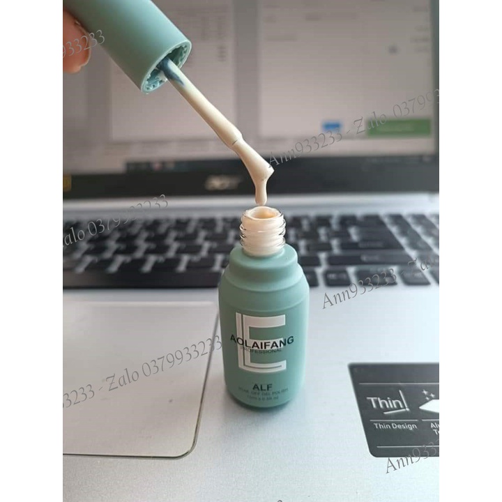 Màu sơn ALF màu trắng đục hót trend - Sơn gel gạo sữa cao cấp siêu mượt Chất sơn đặc mướt màu 192 - Ann933233