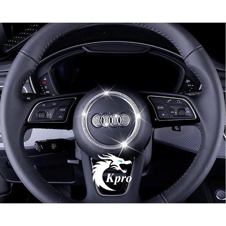 Nhãn dán logo vô lăng ô tô đính đá Mazda, Hyundai, Kia, Bmw, Mercedes, Toyota, Honda, Ford... - Hàng Kpro chất lượng cao