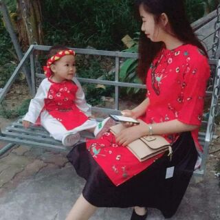 Áo dài cách tân cho mẹ