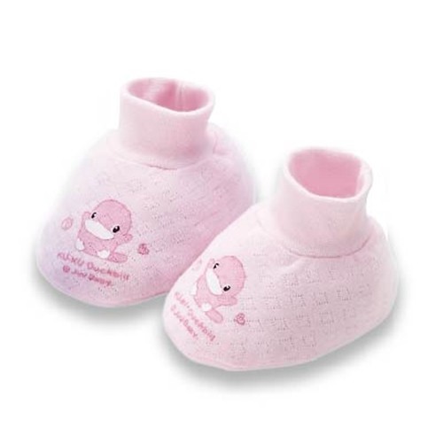 Bao chân sơ sinh cho bé 100% cotton mềm kuku ku2347 ( 1 đôi )