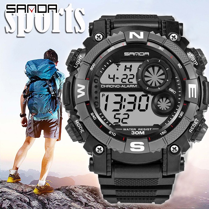 Đồng hồ Nam SANDA TIGER Siêu Chống Nước, Máy Nhật Bản, Pin dùng hơn 3 năm | BigBuy360 - bigbuy360.vn