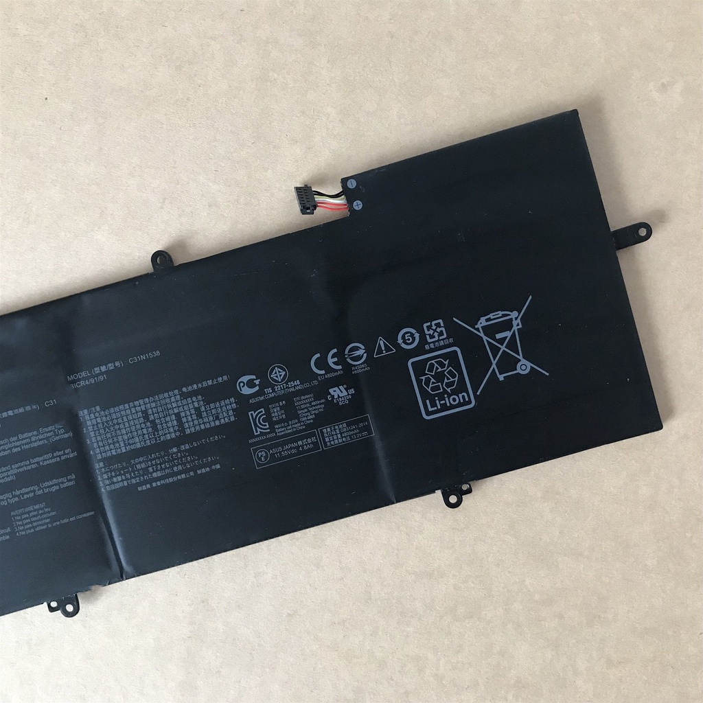 (BATTERY) PIN LAPTOP ASUS UX360U C31N1538 (ZIN) (3 CELL) dùng cho ZenBook UX360U UX360UA Q324UA