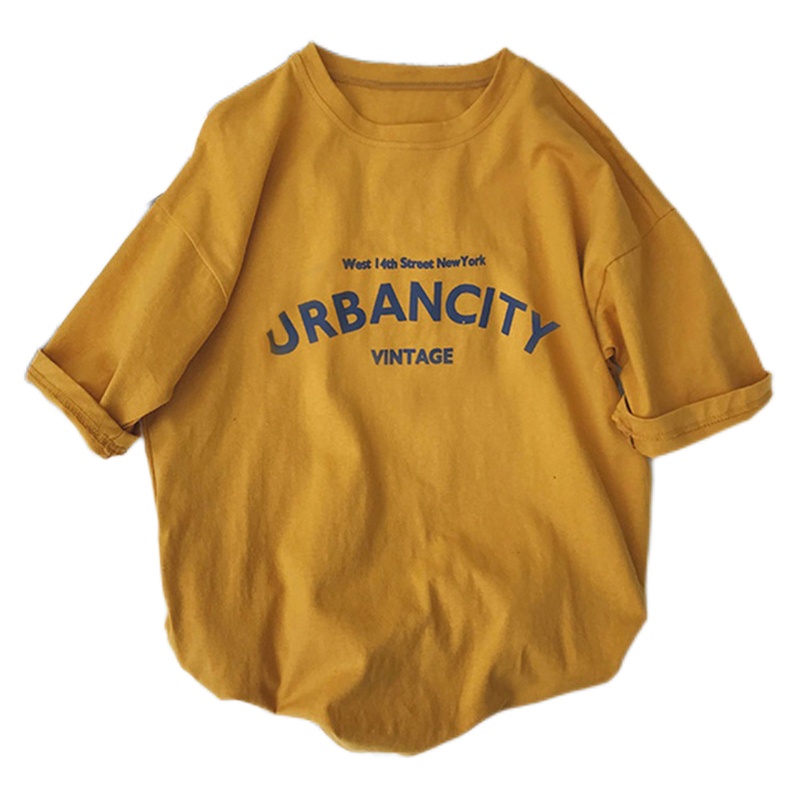 Áo Thun Nữ Ngắn Tay In Chữ Tiếng Anh Cá Tính