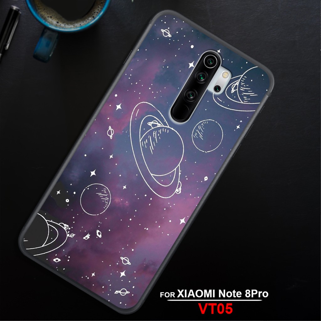 [ỐP XIAOMI] Ốp lưng điện thoại Xiaomi Redmi Note 8 Pro - chất liệu UV( nhựa cao cấp)-in hình mô phỏng vũ trụ đẹp