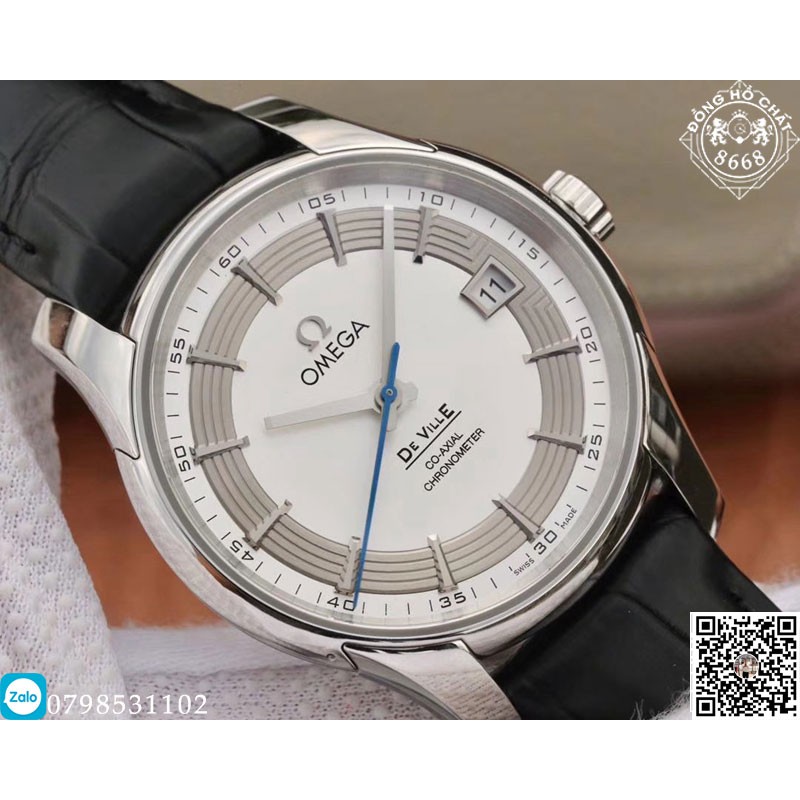 Đồng Hồ Thời Trang Nam Deville Hour Vision Dây Da + Thể Bảo Hành