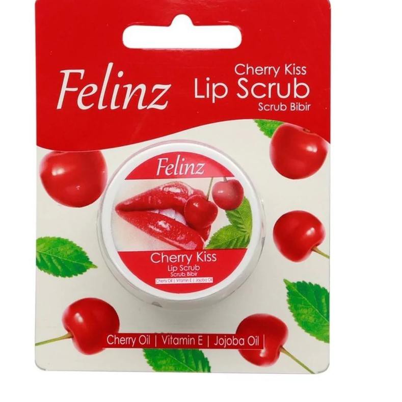 (Hàng Mới Về) Son Tẩy Tế Bào Chết Môi Felinz Màu Cherry Kiss | BigBuy360 - bigbuy360.vn