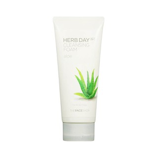 [CÓ SẴN] Sửa rửa mặt nha đam Herb Day 365 Cleansing Foam của The Face Shop