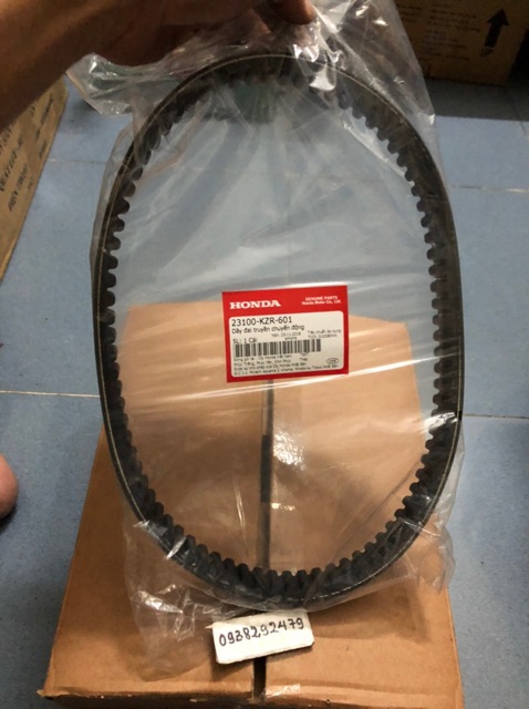 Dây curoa Ab 125+cLick thái +vario +lead125+Sh mode zin hãng Honda