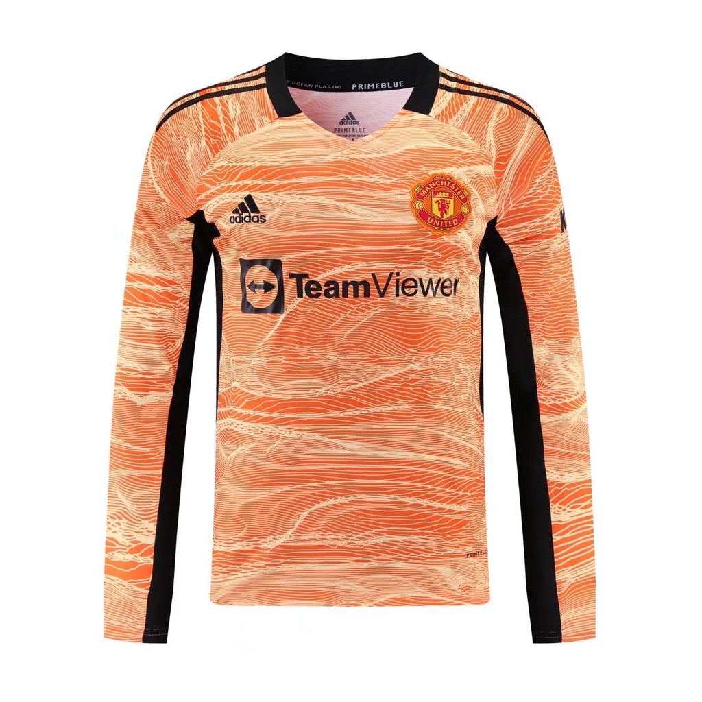 Áo Thủ Môn Bóng Đá Tay Dài Đội Manchester United 2021-2022